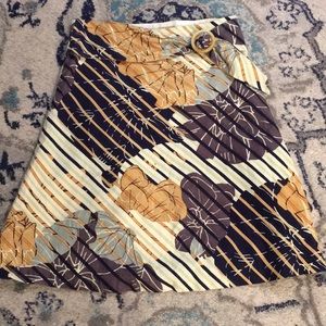 Odille by Anthropologie Corduroy Skirt Size 2